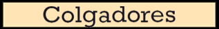 Colgadores